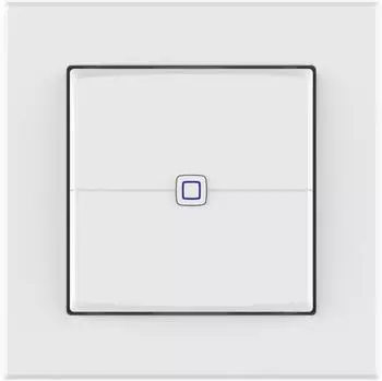 Homematic IP HmIP-UDI-PB2 Universal-Dimmeraufsatz Taster weiß (162315A0)