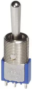 Apem 5637MA Miniatur-Kippschalter SPDT Ein-Aus-Ein 250V 3A (5637MA)