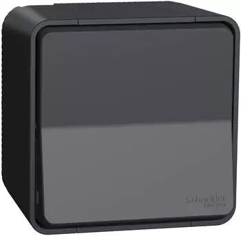 Schneider Electric Mureva Styl Wechselschalter, composable, IP55, IK08, Autoanschluss (MUR35020)