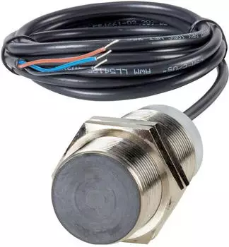 Eaton E57G-30SPN10-C2 Induktiver N&auml;herungsschalter DC, M30, Metall, 2m Kabel (197751)