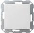 Gira Tastschalter 10 AX 250 V~ mit Wippe Universal-Aus-Wechselschalter Reinweiß seidenmatt (012627)