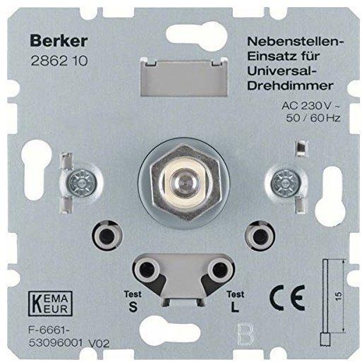 Berker Universal-Drehdimmer-Nebenstelle mit Softrastung (286210)
