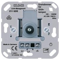 Jung Drehdimmer Mit Druckschalter 211 Gde
