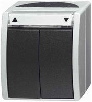 Busch-Jaeger 2CKA001442A0474, Busch-Jaeger 2621/4 W-54 Jalousietaster Wipptaster,