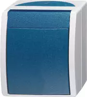 Busch-Jaeger 2CKA001085A1603, Busch-Jaeger 2601/6 W-53 Wippschalter Aus- und
