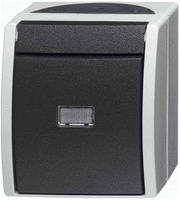 Busch-Jaeger 2CKA001085A1626, Busch-Jaeger 2601/6 WGL-54 Wippschalter Aus- und