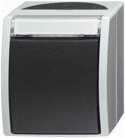 Busch-Jaeger 2CKA001085A1624, Busch-Jaeger 2601/6 WN-54 Wippschalter Aus- und