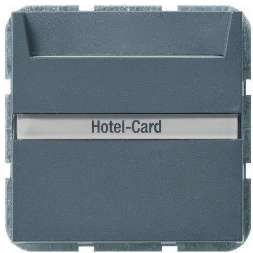 Gira Hotel-Card-Taster mit Beschriftungsfeld (014028)
