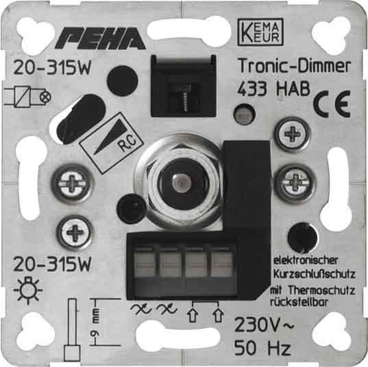 Peha Phasenabschnittdimmer D 433 HAB O.A. (210213)