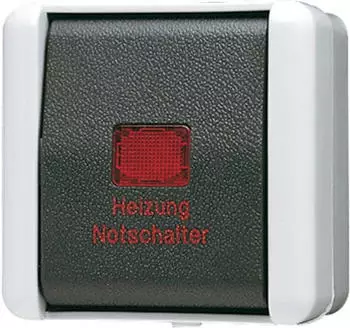 Jung Heizung-Notschalter (806HW)