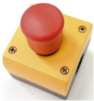 Eaton M22-PV/KC02/IY - Schaltschranktaste - Schraube - Rot - Gelb - Kunststoff - IP66