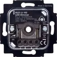 Busch-Jaeger 6523U-102, Busch-Jaeger 6523U-102 Busch-Drehdimmer UP, LED, 2-100 W