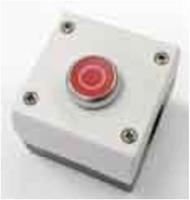 Eaton M22-D-R-X0/KC11/I - Knopf - Rot - Titan - Wei&szlig; - Kunststoff - IP66 - IP67 -
