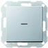 Gira Tast-Kontrollschalter, aluminium 012226