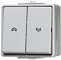 JUNG 639VW, Jung 639VW Jalousietaster 10 AX 250 V ~ Serie WG Aufputz