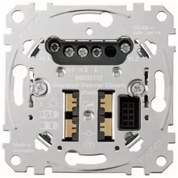 Merten Universal-Dimmer-Einsatz 2-fach (MEG5172-0000)