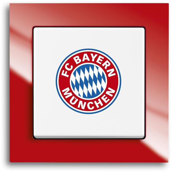 Busch-Jaeger axcent Fanschalter FC Bayern München