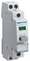Hager SVN433, HAGER Druckschalter SVN433 | Taster REG | 2 Schlie&szlig;er 16A 230V AC 