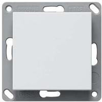 Funk-Wandsend. batterielos 1fach reinwei&szlig; matt 242127 (242127)