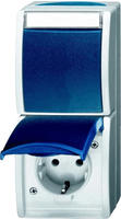 Busch-Jaeger 2CKA001684A0330, Busch-Jaeger 2601/6/20 EBW-53 Kombination SCHUKO