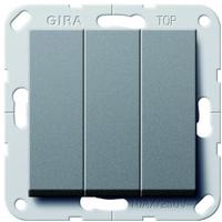 Gira 284428, Gira 284428 Taster BS 3f Schlie&szlig;er System 55 Anthrazit