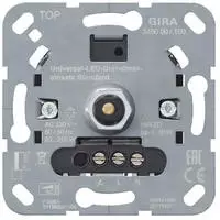 Gira 245000, Gira Universal LED Drehdimmer 245000 Einsatz Standard (245000) Grau