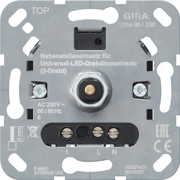 Gira LED-Dimmereinsatz S3000 (238900)