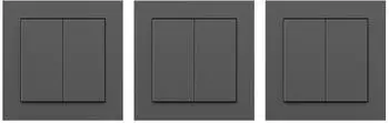 Senic Friends of Hue Smart Switch (3 Stück) anthrazit