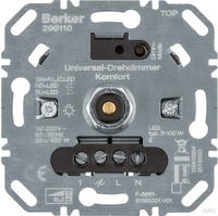Berker Uni-Drehd.Komf.(R,L,C,LED) 296110 Softr.
