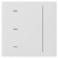 Gira Touchaufsatz S3000 Reinwei&szlig; 536527 (536527)