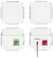 Busch-jaeger 1510 Uc-84-101 Ruf-set F&uuml;r Behinderten-wc Nach Din Vde 0834