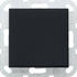 Gira Tastschalter 10 AX 250 V~ mit Wippe Universal-Aus-Wechselschalter Schwarz matt (0126005)