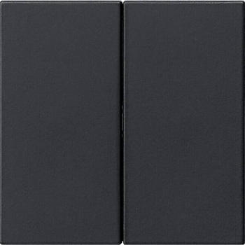 Gira System 3000 Bedienaufsatz 2fach Schwarz matt (5362005)