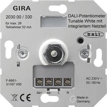 Gira DALI potentiometer Tunable White mit integriertem netzteil (203000)