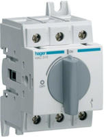 Hager HAC310, Hager Lasttrennschalter HAC310 | 3-polig 100A | Hauptschalter f&uuml;r
