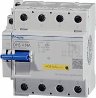 Doepke 09900009, Doepke Lasttrennschalter DHS 4-063 NA | 63A | 4-polig | Not-Aus 
