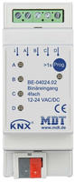 MDT BE-04024.02 Bin&auml;reingang 4fach 2TE REG 24VAC/DC (BE-04024.02)