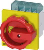 Siemens - Lasttrennschalter Rot, Gelb 3polig 35 Mm2 63 A 690 V/ac 3ld25040tk53