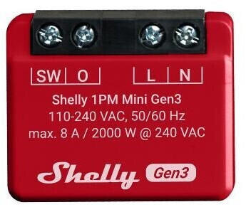 Shelly Plus 1PM Mini (Gen. 3)