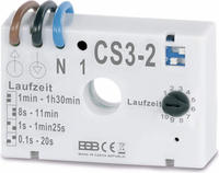 Zeitschaltuhr unter dem Schalter Elektrobock CS3-2 - Wei&szlig;