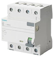 Siemens 5SV43460, Siemens FISchutzschalter Typ AC A 30 mA Un AC (5SV43460) Grau