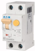 Eaton Fi-/ls-schalterkombination, 13 A, 30 Ma, Ausl&ouml;secharakteristik Ls-schalter: C,