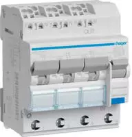 Hager FI-Schutzschalter/Leitungsschutzschalter 4polig 13 A 0.03 A 230 V