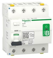 Schneider Electric A9Z66463, Schneider Electric Fejlstr&oslash;msafbryder AC/DC RCCB...
