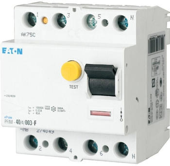 Eaton FI-Schutzschalter Typ F PFIM-63/4/03-S/F