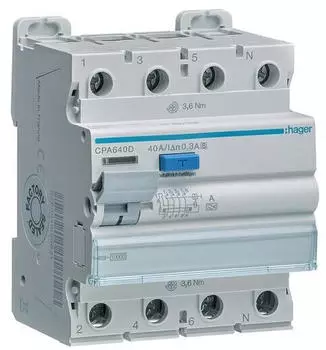 Hager FI-Schutzschalter (CPA640D)