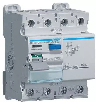 Hager FI-Schutzschalter (CDB640D)