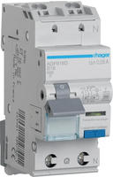 Hager Fehlerstrom-Leitungsschutzschalter ADF916D 1P+N 6kA B-16A 30mA Typ F (ADF916D)