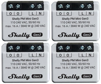 Shelly PM Mini Gen.3 (4 Stück)