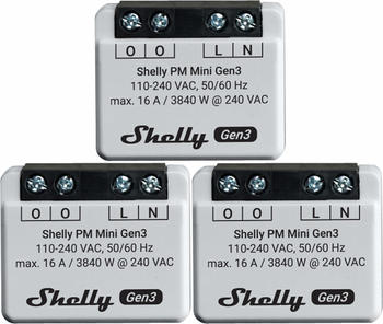 Shelly PM Mini Gen.3 (3 Stück)